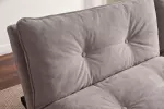 Rozkládací pohovka COCOONING 190 CM greige žinylková tkanina Rozkládací pohovka COCOONING 190 CM greige žinylková tkanina