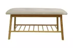 Botník ZEN-BO 90 CM bambus přírodní/béžová Botník ZEN-BO 90 CM bambus přírodní/béžová