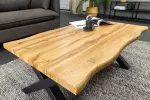 Konferenční stolek WILD 90 CM vzhled divoký dub