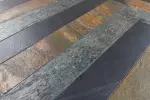 Kulatý jídelní stůl MOUNTAIN SOUL 140 CM kamenná dýha