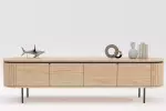 Televizní stolek ATELIER 200 CM dubová dýha