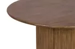 Kulatý jídelní stůl s ÚP TRES CHIC 120 CM masiv mango