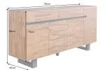 Komoda GENESIS 170 CM masiv akácie