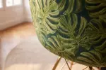 2SET jídelní židle SCANDINAVIA MONSTERA samet