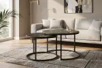 2SET konferenční stolek ELEGANCE AURORA ORO 75 CM keramika 2SET konferenční stolek ELEGANCE AURORA ORO 75 CM keramika