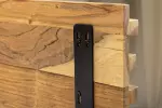 Nástěnný televizní stolek RELIEF 200 CM masiv akácie Nástěnný televizní stolek RELIEF 200 CM masiv akácie