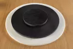 Otočný podnos SERVANT 50 CM bílý mramor