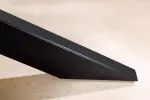 Jídelní oválný stůl MOUNTAIN SOUL DARK 240 CM kamenná dýha