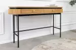Konzolový stolek ATELIER 120 CM dubová dýha Konzolový stolek ATELIER 120 CM dubová dýha