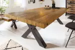 Jídelní stůl THOR VINTAGE BROWN 240 CM masiv borovice