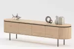 Televizní stolek ATELIER 200 CM dubová dýha