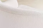 2SET židle EXTRAVAGANCIA béžová/zlatá manšestr