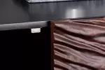 Komoda FLUID 3D 175 CM ořechově hnědá masiv akácie