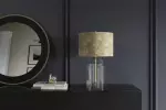 Stolní lampa CLASSICO 50 CM transparentní/zlatá