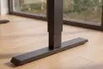 Výškově nastavitelný kancelářský stůl OAK DESK 120 CM dubový vzhled