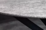 Kulatý jídelní stůl HELIX 120 CM vzhled šedého kamene Kulatý jídelní stůl HELIX 120 CM vzhled šedého kamene