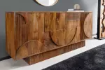 Komoda ART DECO II SMOKE BROWN 170 CM masiv mango