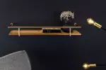 Nástěnná police HERITAGE 70 CM železo/masiv borovice