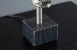 Stolní lampa SKULL 56 CM stříbrná