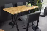 Barový stůl WILD 120 CM vzhled divoký dub