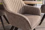 2SET jídelní židle LIVORNO taupe mikrovlákno otočná 2SET jídelní židle LIVORNO taupe mikrovlákno otočná