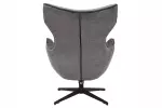 Křeslo VOGUE šedá samet otočné Křeslo VOGUE šedá samet otočné
