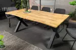 Jídelní stůl WILD 180-220 CM vzhled divoký dub rozkládací