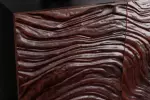 Komoda FLUID 3D 175 CM ořechově hnědá masiv akácie