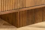 Televizní stolek ART DECO BROWN 200 CM masiv mango