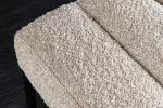 Lavice PETIT BEAUTE 110 CM greige šampaňská colin bouclé