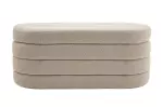 Pokojová lavice s ÚP VOQUE 115 CM taupe colin bouclé