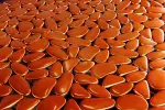 Konferenční stolek STONE MOSAIC 72 CM měděný