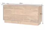 Komoda DESERT 3D 160 CM masiv akácie