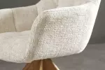 2SET jídelní židle PAPILLON šampaňská béžová/přírodní žinylková tkanina otočná 2SET jídelní židle PAPILLON šampaňská béžová/přírodní žinylková tkanina otočná