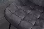 2SET jídelní židle ROADSTAR tmavě šedá/černá samet 2SET jídelní židle ROADSTAR tmavě šedá/černá samet