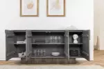 Komoda ART DECO GREY 170 CM masiv mango