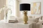 Stolní lampa PINEAPPLE 50 CM zlatá/černá