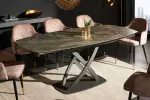 Jídelní stůl INCEPTION TAUPE 130-190 CM keramika rozkládací