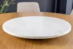 Otočný podnos SERVANT 50 CM bílý mramor