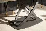 Jídelní stůl INCEPTION TAUPE 130-190 CM keramika rozkládací