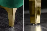 Pohovka MODERN BAROCCO 240 CM smaragdově zelená samet