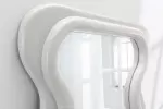 Nástěnné zrcadlo CURVY 160 CM bílá