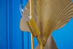 Stojací lampa GINKGO 160 CM zlatá