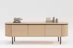 Televizní stolek ATELIER 160 CM dubová dýha