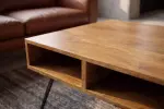 Konferenční stolek SCORPION 60 CM hnědý masiv mango