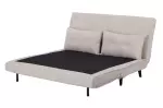 Rozkládací pohovka SMART MULTIFUNCTION 140 CM béžová manšestr
