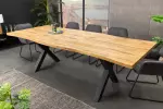 Jídelní stůl WILD 160-200 CM vzhled divoký dub rozkládací