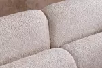 Pohovka ART DECO 3M 200 CM béžová colin bouclé