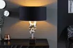 Stolní lampa SKULL 56 CM stříbrná