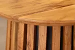 2SET konferenční stolek VALHALLA 70/50 CM masiv akácie